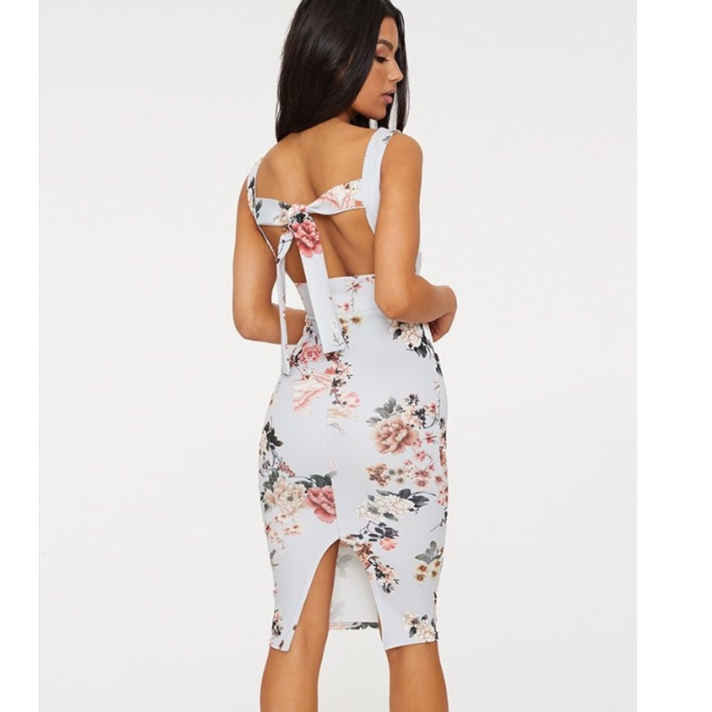 Prettylittlething Floral Dress